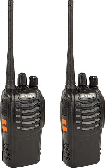 Baustellenfunkgerät Blow 24-928 PMR-Funkgerät BF-888S 2W, 2 Stück Baofeng