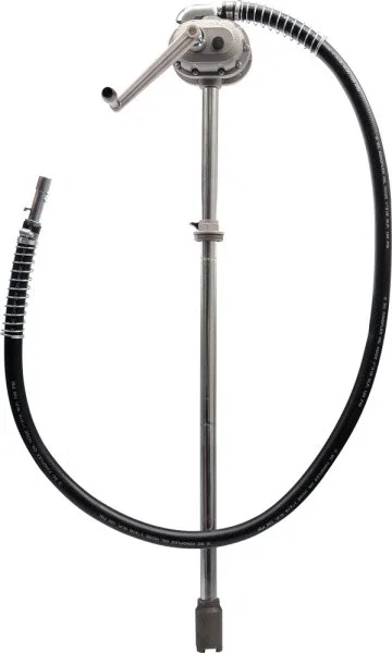 Yato Rotationspumpe für Kraftstoffe und Öl mit antistatischem Schlauch (100 cm) (YT-0715)