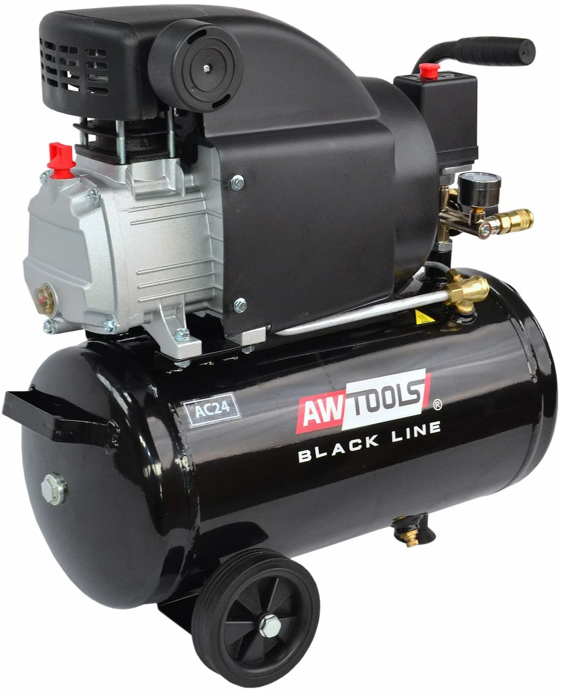 AWTOOLS Kompressor AC24 24 l 2,0 PS BLACK LINE
