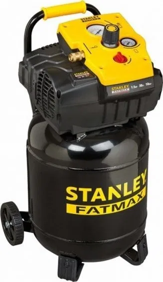 Stanley-Kompressor: ÖLFREIER VERTIKALER KOMPRESSOR FATMAX 30 L, 10 BAR, 1,5 PS