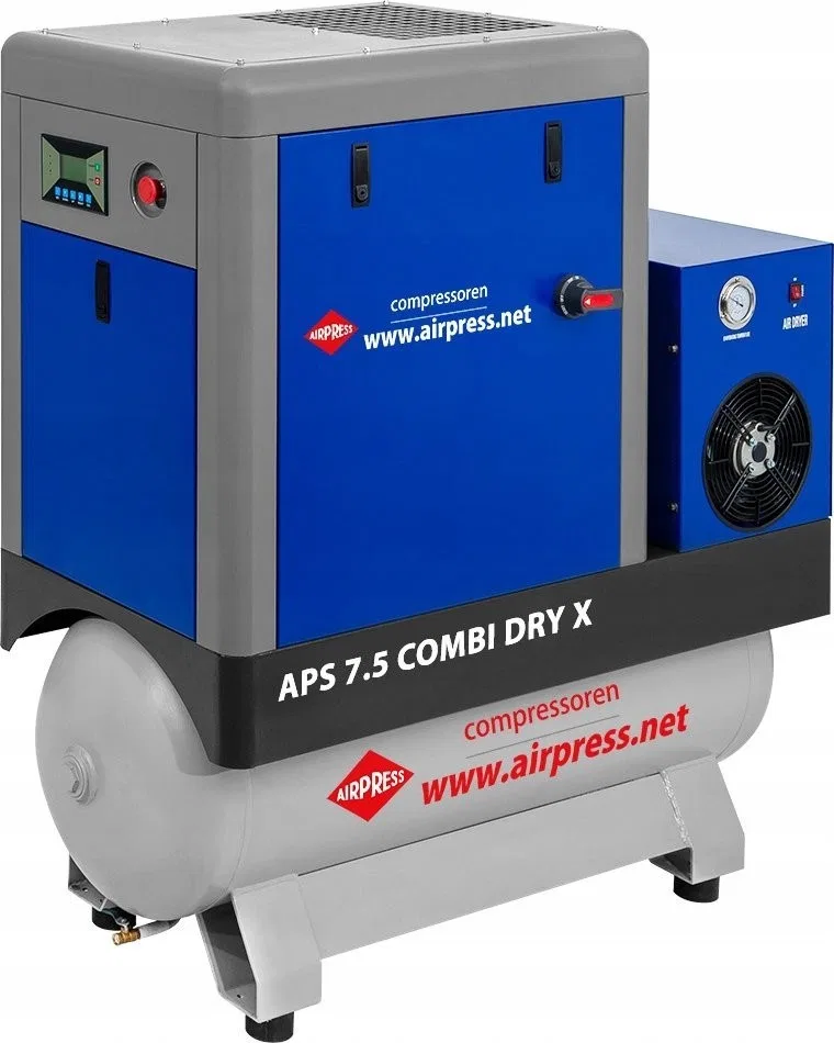 Airpress-Kompressor: Schraubenkompressor APS 7.5 COMBI DRY X