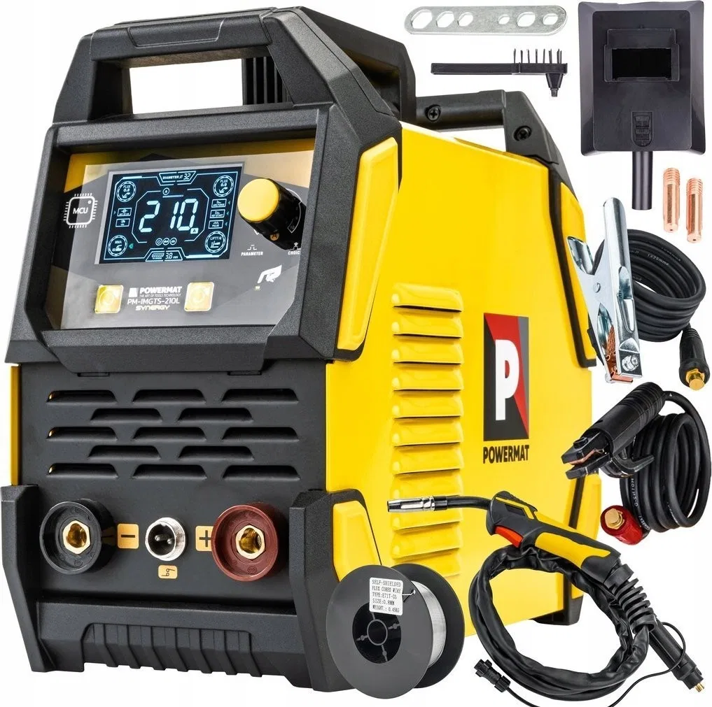 Inverter-Schweißgerät MIGOMAT MIG MAG MMA TIG LIFT 210A SYNERGIA