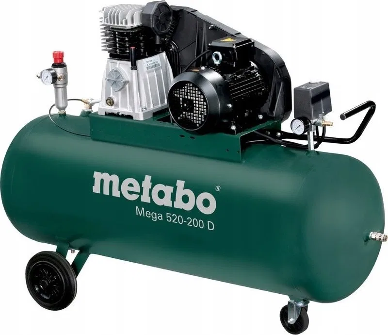 Metabo 3-Phasen-Kolbenkompressor Mega 520-200 D