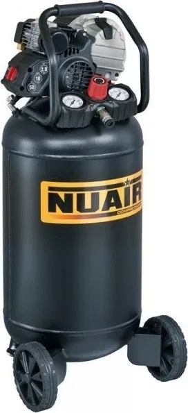 Nuair-Kompressor – vertikaler Ölkompressor 50 l, 10 bar (1 Stück)