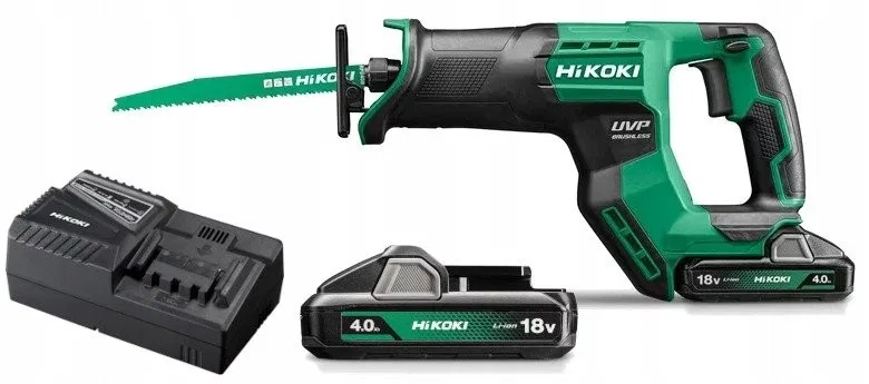 HIKOKI. SABRE SAW 18V CR18DMA WWZ 2x4,0 Ah BL HSC