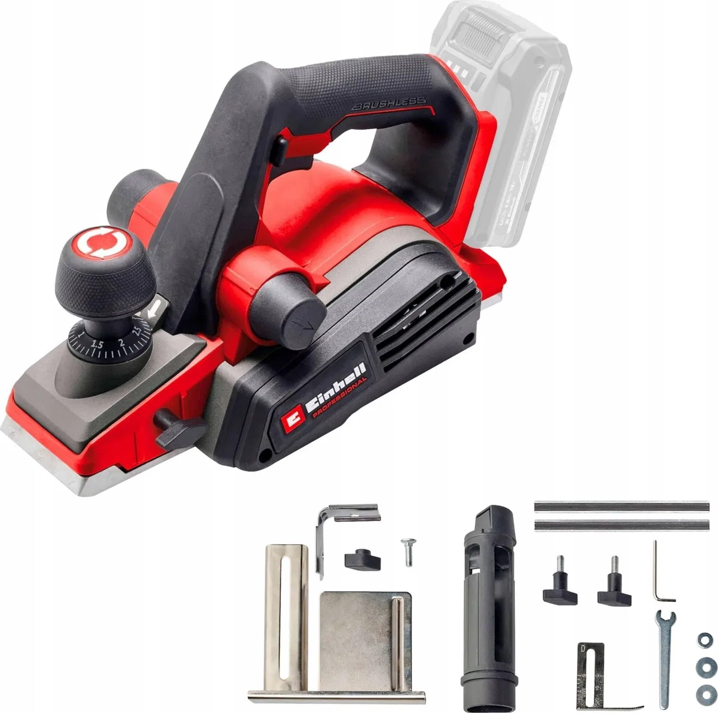 Einhell 4345405 TP-PL 18/3 Li BL – Solo HANDHOBEL