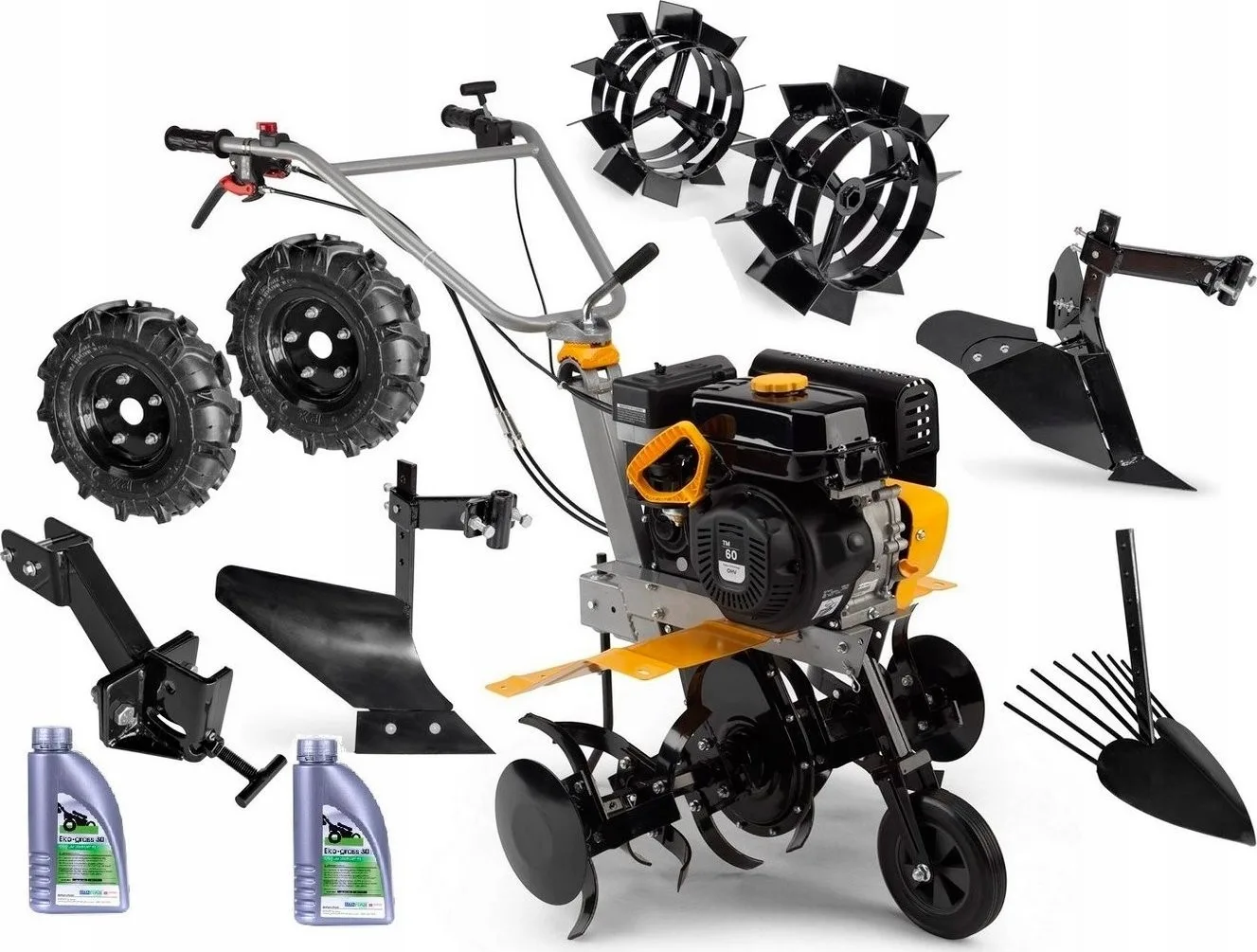 Stiga-Motorhacke SRC 585 RG STIGA mit Benzinmotor + 8-teiliges Zubehörset