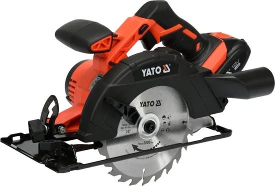 Yato YT-82810 18-V-Kreissäge, 165 mm