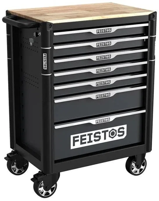 FEISTO Mento 2 Werkstattwagen mit 158 Teilen, 73 x 48 x 98 cm