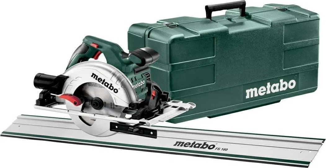 Metabo-Kreissäge METABO KREISSÄGE 1200 W 160 x 20 mm KOFFER + SCHIENE FS 160 KS 55 FS