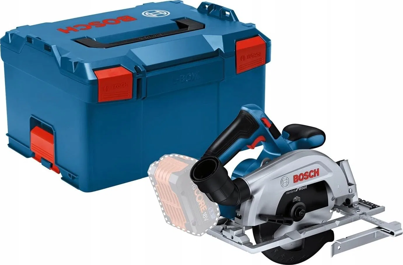 Bosch-Kreissäge Bosch Professional Akku-Kreissäge GKS 18 V 57-2 in L-BOXX