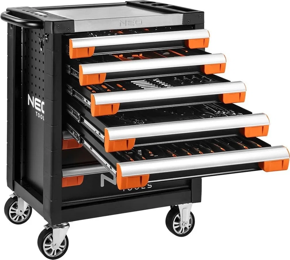 Werkzeugwagen Neo mit 7 Schubladen und Ausstattung (84-220+G)