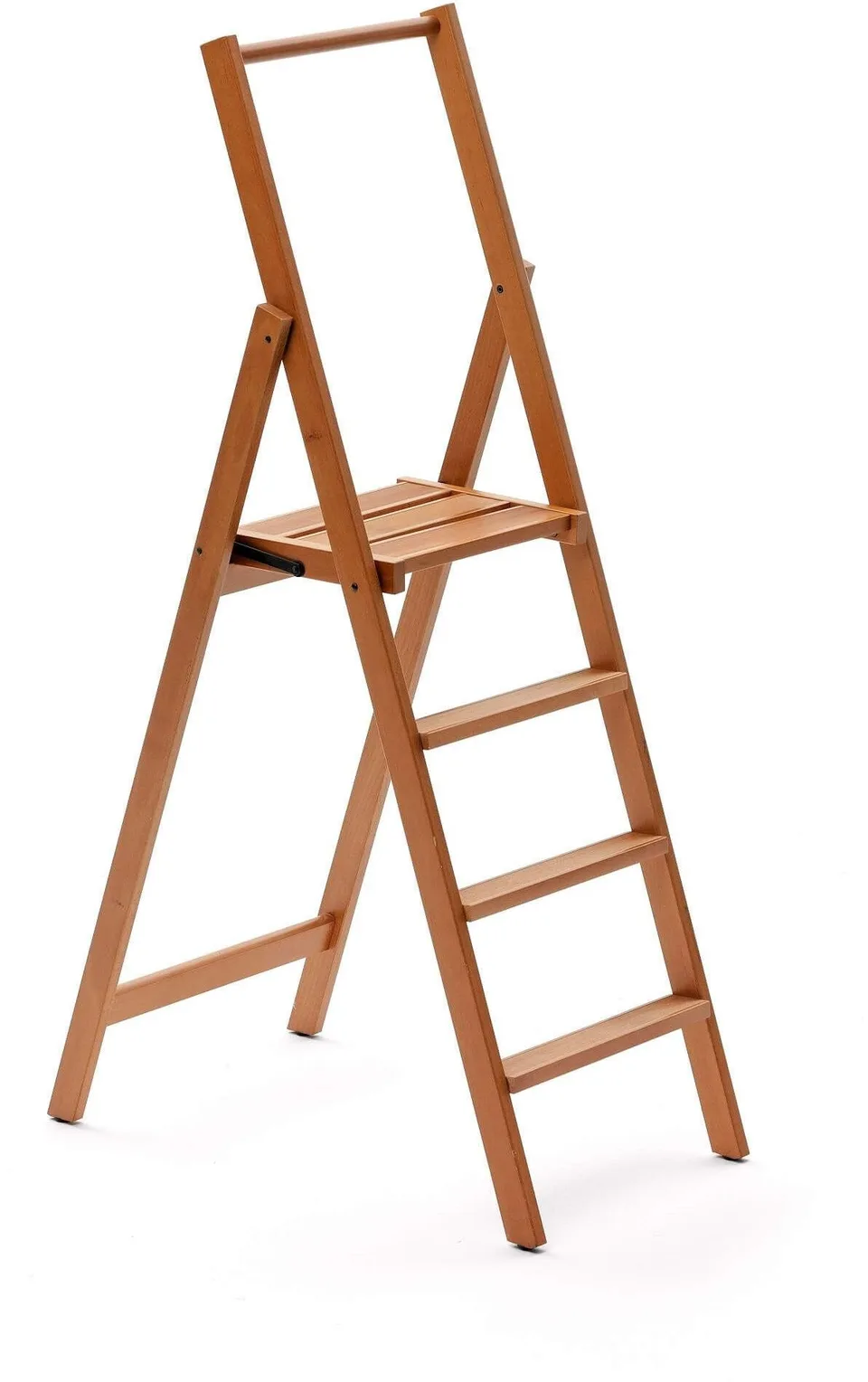 ARREDAMENTI KIMORA 4 Holzleiter – 141 cm, braun, 48 cm