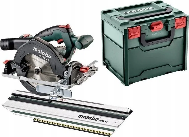 Metabo-Kreissäge METABO.PILARKA KS 18 LTX 57 CARCASS + SCHIENE KFS 44