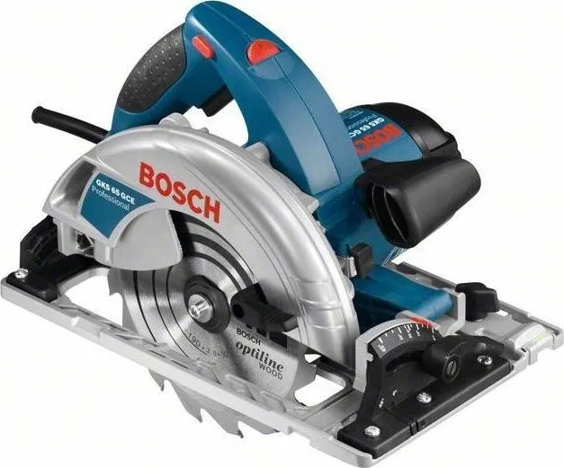 Bosch-Kreissäge GKS 65 GCE 1800 W 190 mm (0615990M93) + Führungsschiene FSN 1400
