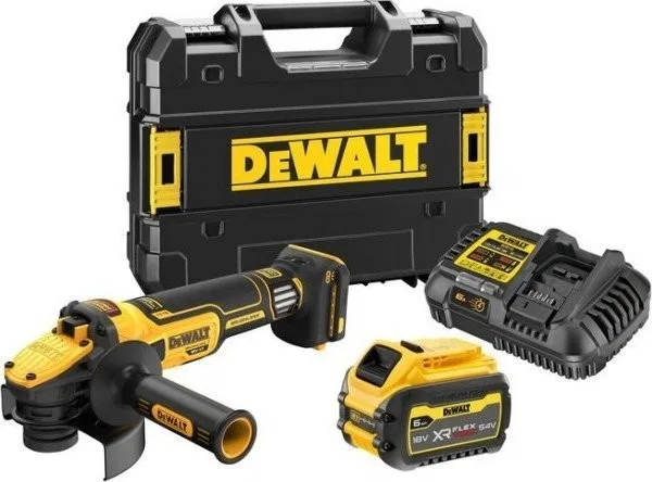 Dewalt-Schleifmaschine AKKU-Handschleifmaschine 125 mm XR 18 V 1*6,0 Ah T-STAK