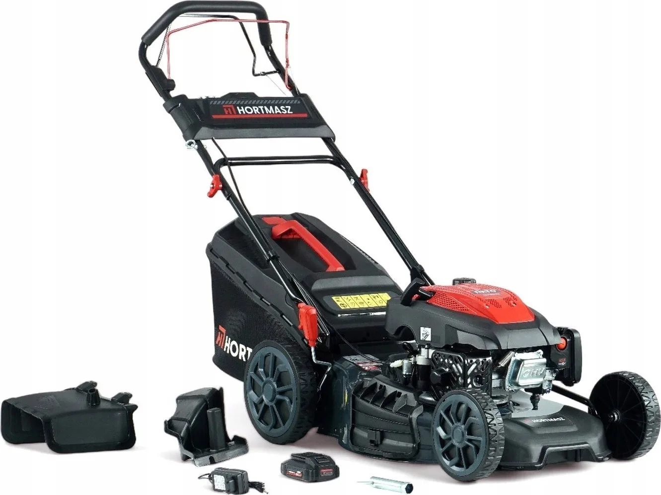 Rasenmäher HKS ST 353NE R225 HORTMASZ, benzinbetrieben mit Antrieb