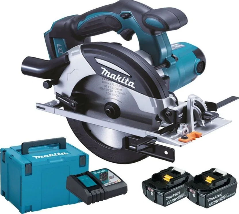 Makita DHS630RTJ 18-V-Kreissäge, 165 mm