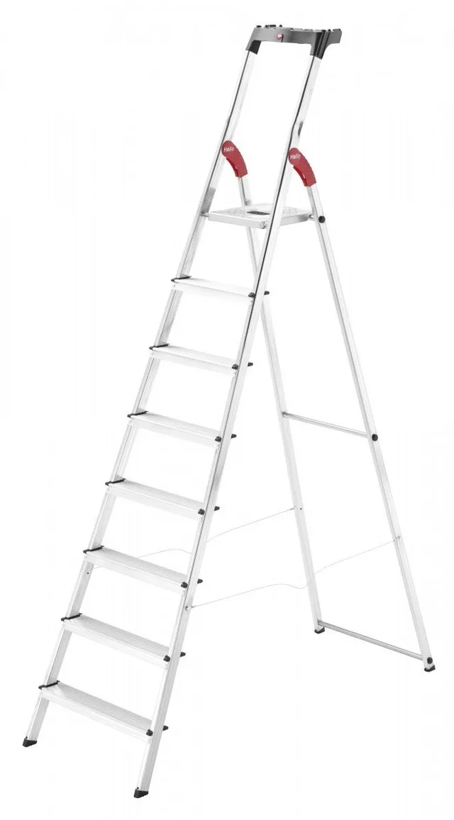 StandardLine-Haushaltsleiter, 8 Sprossen