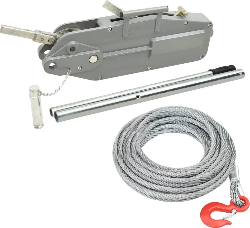 vidaXL Handseilwinde, 3200 kg