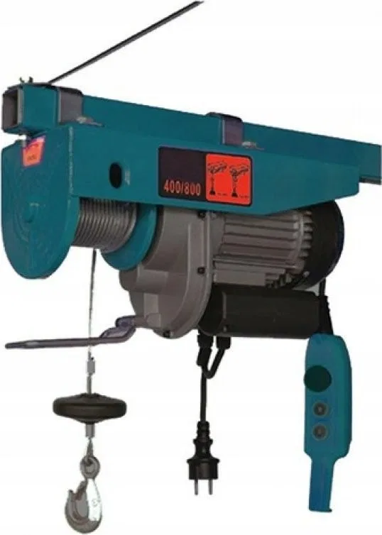 Forsage Hängewinde 500/1000 kg, 220 V, 1800 W, Hubhöhe: 500 kg – 12 m, 1000 kg – 6 m
