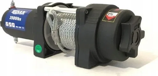 Husar Elektrische Seilwinde mit Stahlseil BST S 3500 LBS