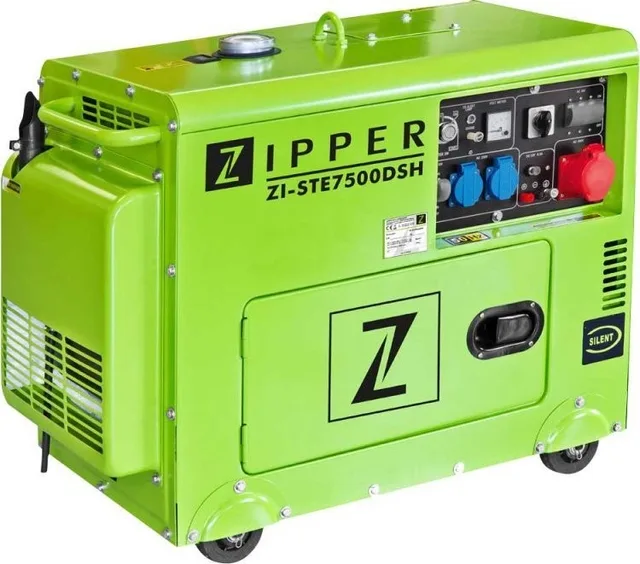 Zipper-Stromaggregat Zipper ZI-STE7500DSH Diesel-Stromgenerator