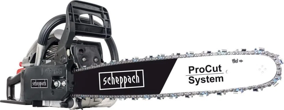 Scheppach Kettensäge CSP5300, 2,7 PS, 53 cm³, 51 cm