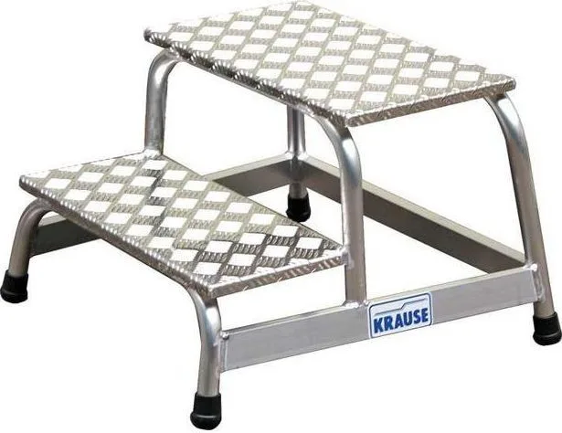 Krause Stabilo Aluminium-Trittleiter, 2-stufig (805027)