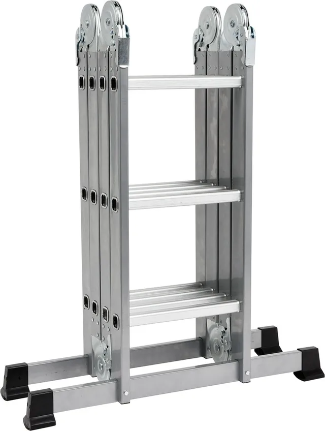 Vorel Multifunktionsleiter aus Aluminium, 12 Sprossen (17704)