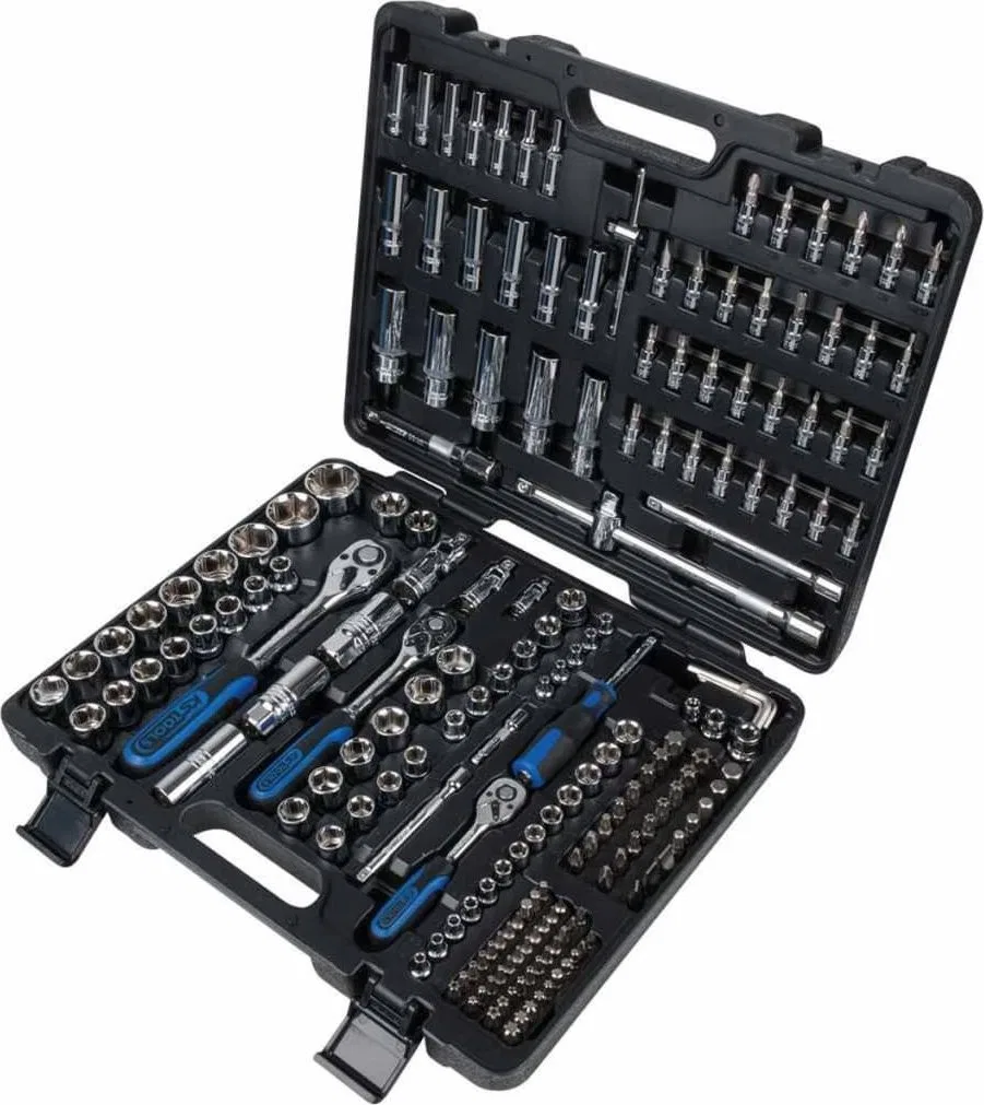 KS Tools 1/4 + 3/8 + 1/2 CHROMEplus Steckschlüsselsatz   195-teilig