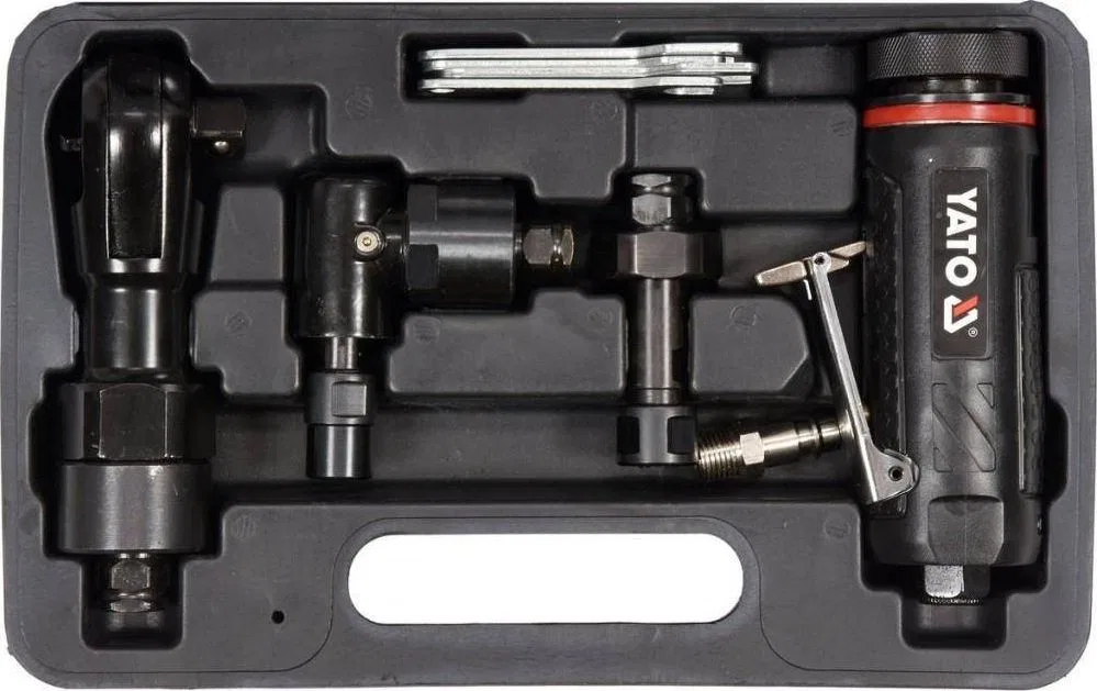 Yato Schleifmaschine – 3-in-1-Druckluft-Set