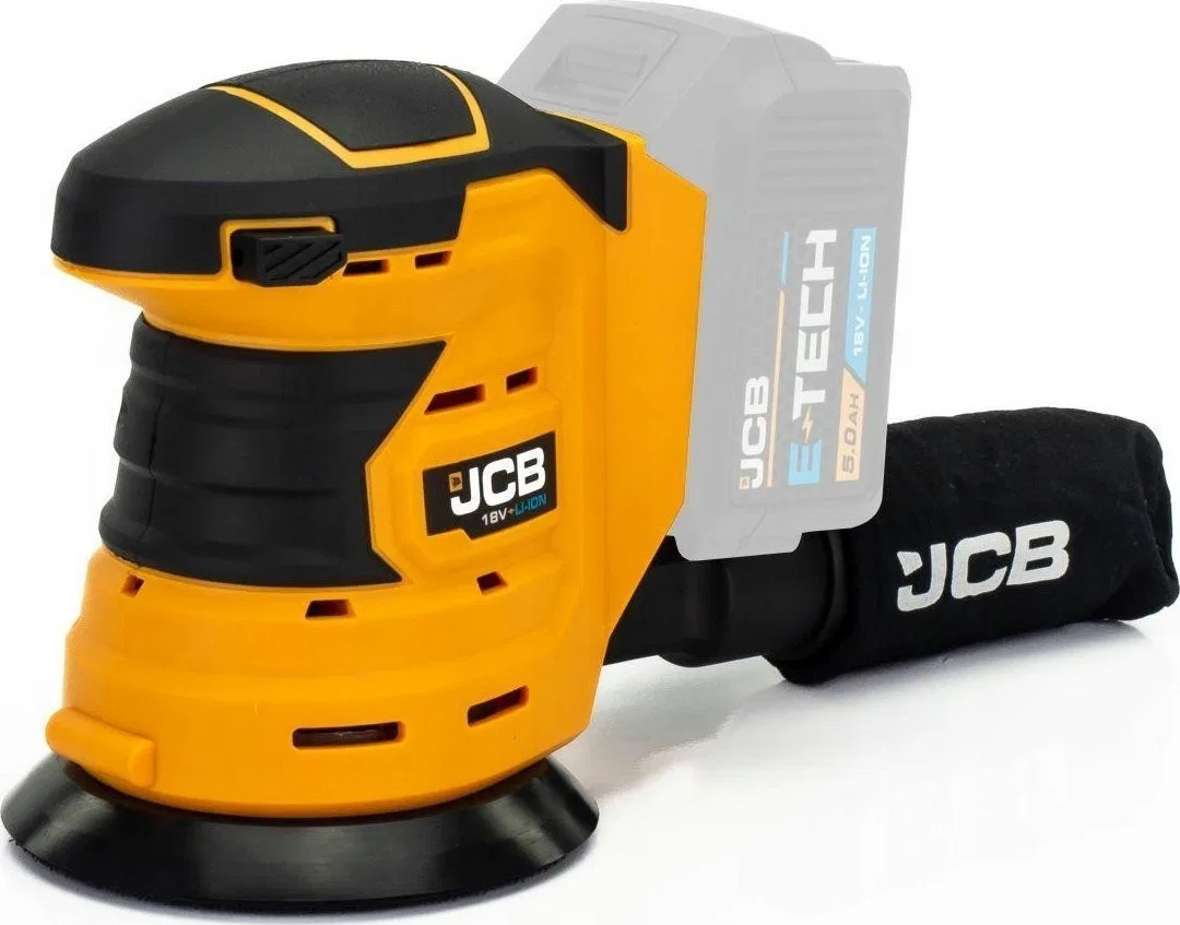 JCB-Schleifmaschine Akku-Exzenterschleifer 18 V, 5" (ohne Akku)