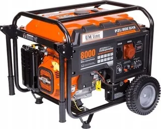 OLEO-MAC GENERATOR 6,0 kW PZU 80E DAS 230/400 V mit Anlasser