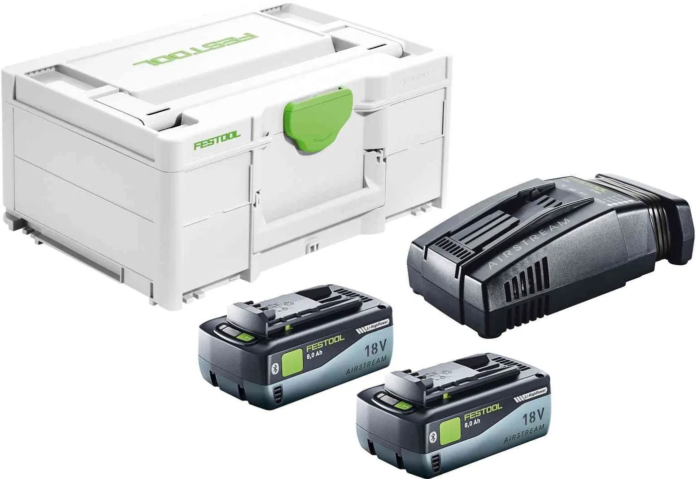 Festool Energie-Set SYS 18 V 2x 8,0/SCA16