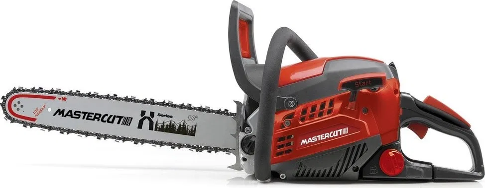 MasterCut MASTERCUT PRO HCS145 Kettensäge – Benzinbetriebene Kettensäge zum Holzschneiden, 2,6 PS / 40 cm