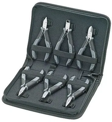 KNIPEX Elektronikzangen-Set ESD