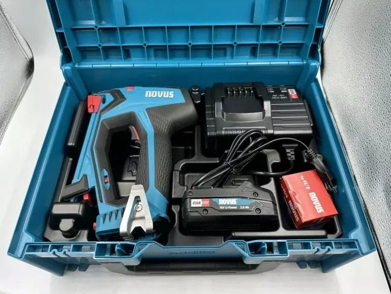 Novus Akku-Heftgerät NOVUS J-550 im Metabox-Set