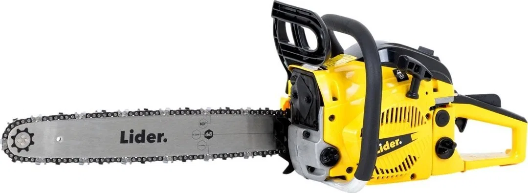 Kettensäge Lider LIDER HP 4945A – BENZINBETRIEBENE KETTENSÄGE FÜR HOLZ, 2,6 PS / 45 cm – OFFIZIELLER VERTRIEB