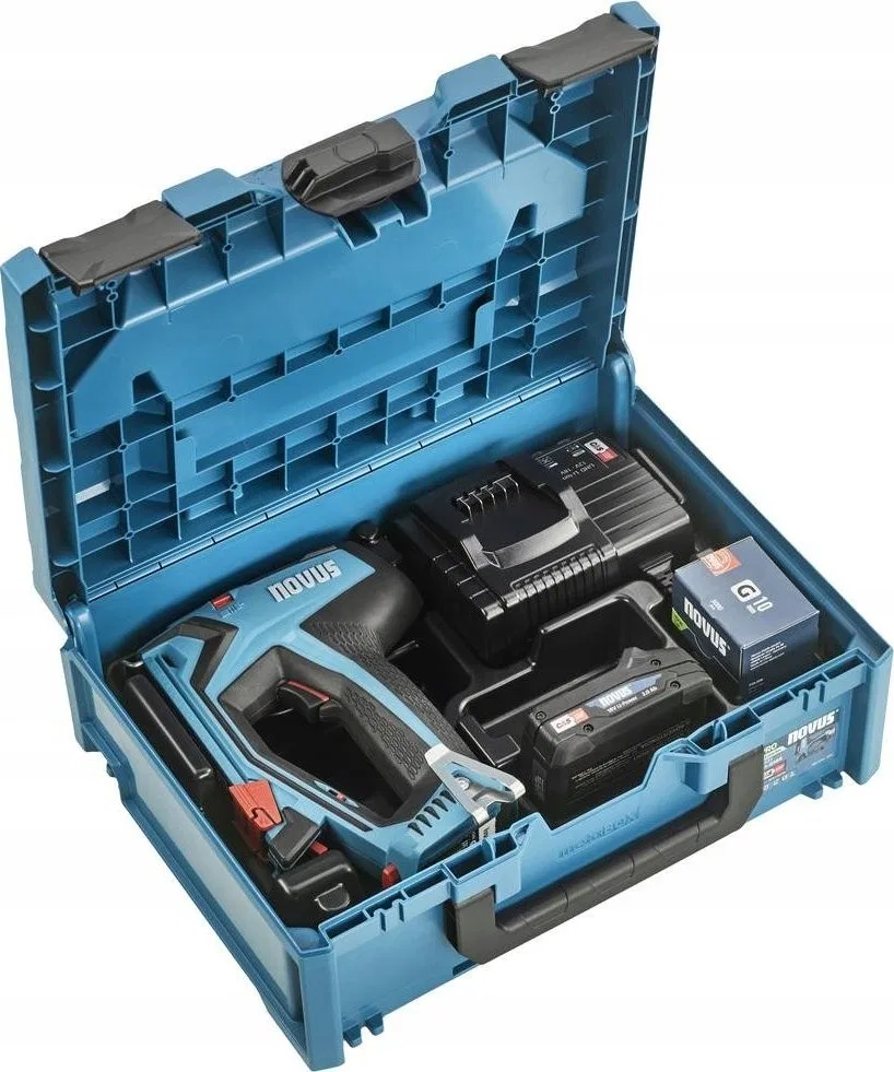 Novus Akku-Heftgerät NOVUS J-551 im Metabox-Set