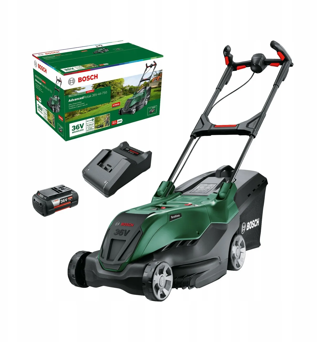 Bosch Benzin-Rasenmäher AdvancedRotak 36V-44-7