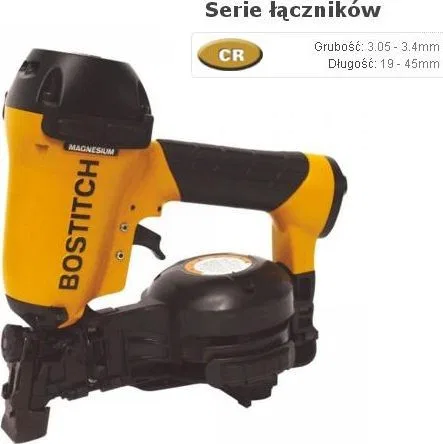 Bostitch BOSTITCH Trommel-Nagler – 45 mm für Dachdeckerarbeiten mit Koffer BCHRN46K-2-E – RN46K-2-E