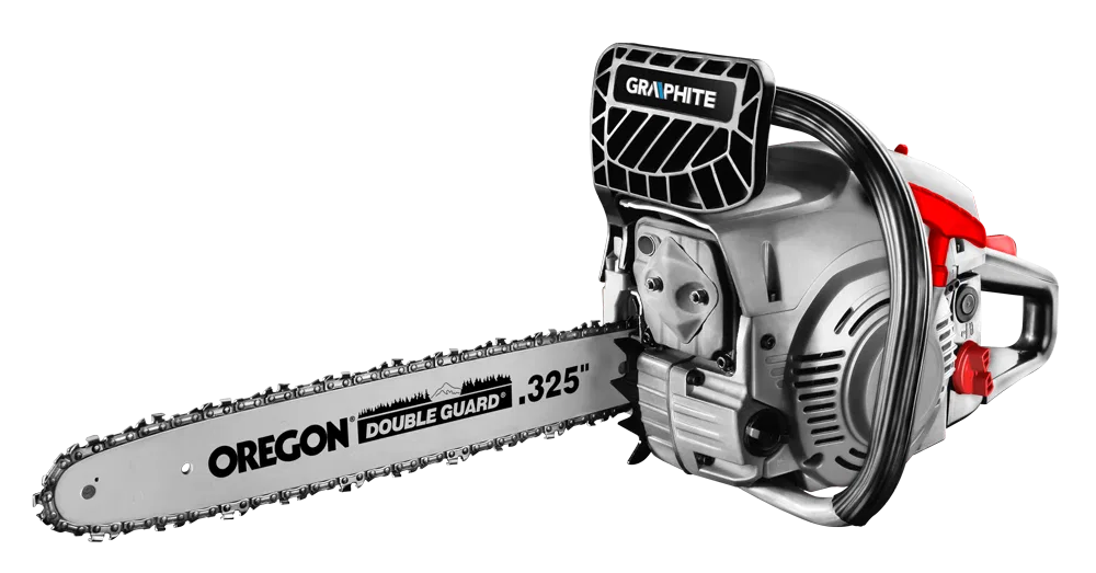 Kettensäge Graphite 58G943, 2,4 PS, 45 cm³, 45,5 cm