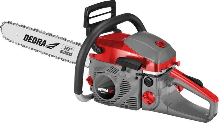Kettensäge Dedra DED8712, 2,8 PS, 54,5 cm³, 45 cm