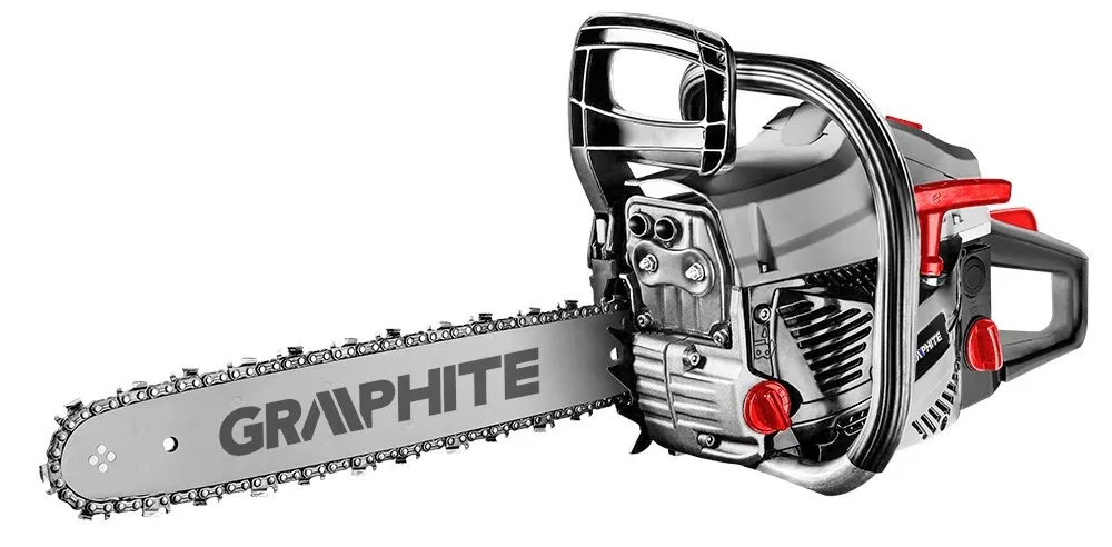 Kettensäge Graphite 58G952, 2,7 PS, 52 cm³, 45,8 cm