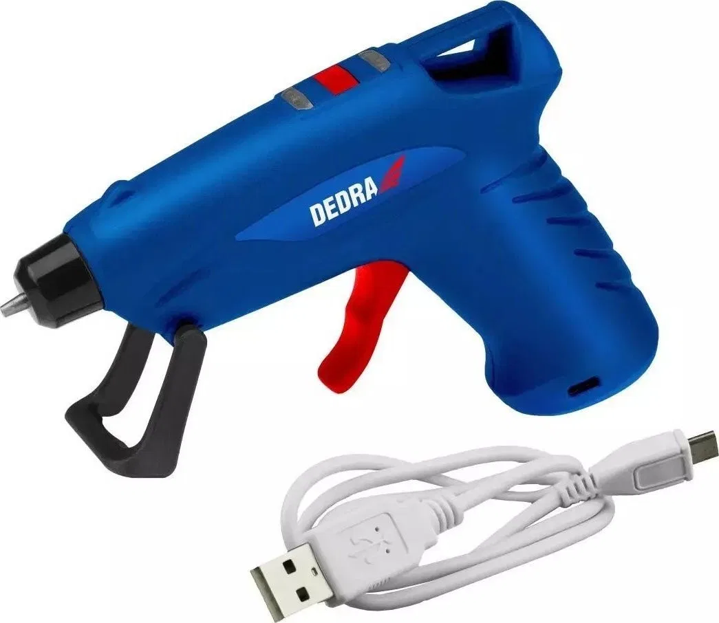 Dedra Heißklebepistole, 15 W, 7–8 mm, kabellos, USB