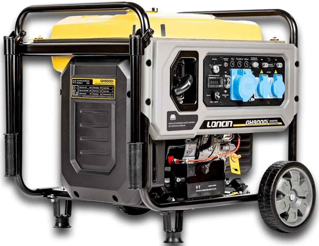 Loncin GH9000I Inverter-Stromaggregat, Koffermodell, 230 V, 7,5 kW, Estart – Anlasser – Ewimax –