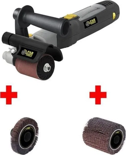 Schleifmaschine Fartools FARTOOLS-SET RDP601 PRÄZISIONS-RENOVATOR + PRÄZISIONSBÜRSTE FÜR SCHLEIFBÄNDER + BÜRSTE FÜR SCHLEIFBÄNDER