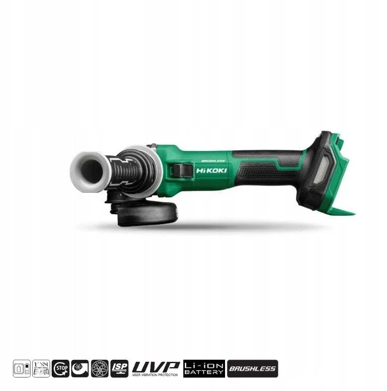 HIKOKI.WINKELSCHLEIFER. 18 V, 125 mm, G1813DVE, 4-Stufen-Drehzahlregelung