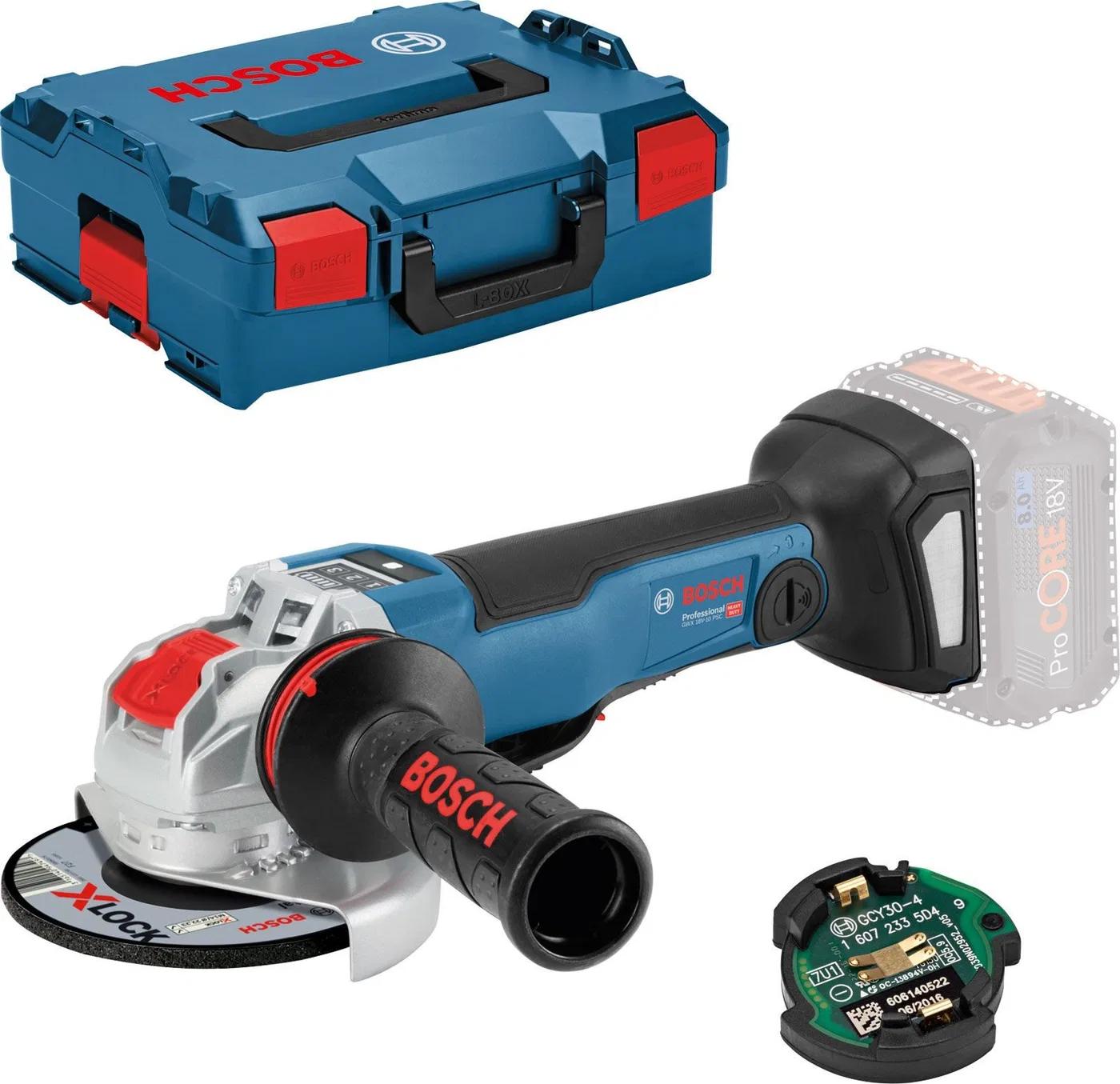 Bosch-Schleifmaschine GWX 18V-10 PSC